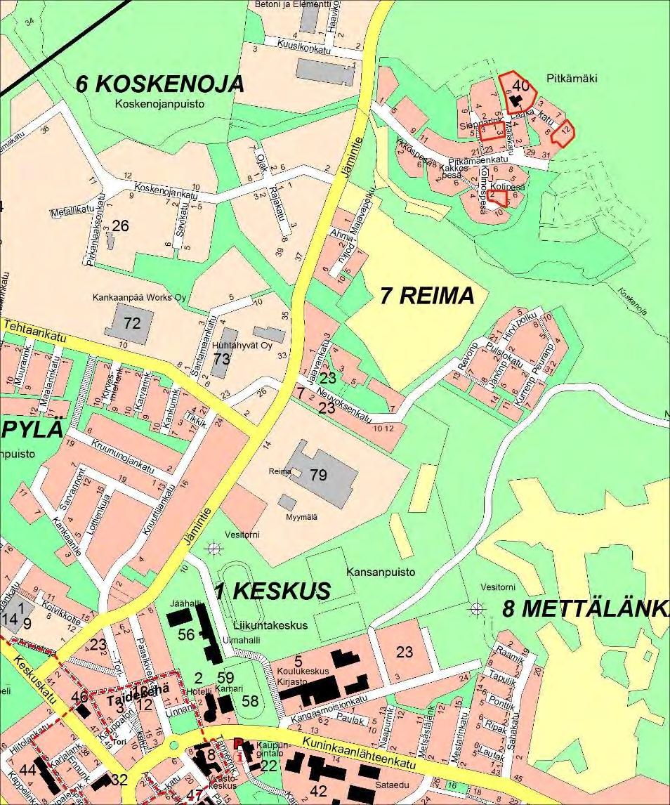 OSALLISTUMIS- JA ARVIOINTISUUNNITELMA (MRL 63 ) Ak 5189 KANKAANPÄÄN KAUPUNKI 22.11.2016 ASEMAKAAVA JA ASEMAKAAVAN MUUTOS Kankaanpään kaupungin 7.