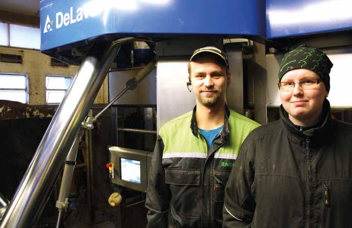 TILA INFO Tilan omistajat: Liisa ja Tuukka Juutinen Lypsyjärjestelmä: 2 x VMS Lehmäpaikkoja: 128 Neuvonta: VMS-palvelukonsepti Huolto: InService VMS All Inclusive -paketti Liisa ja Tuukka Juutinen,