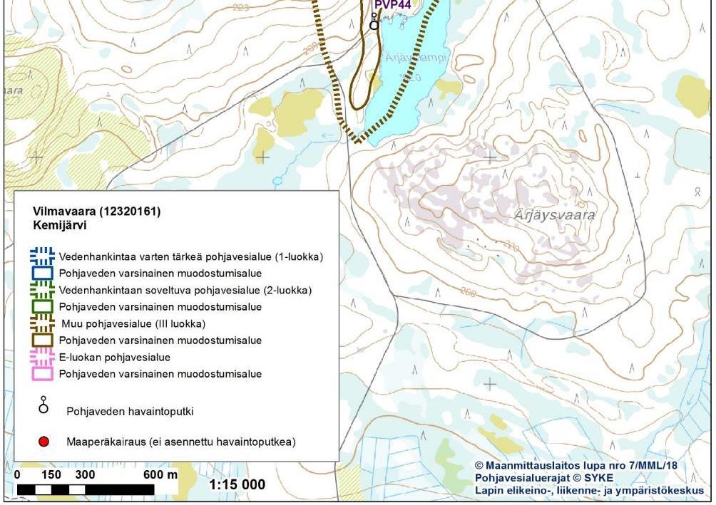 pohjavesialueen