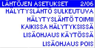 vesimäärä 2:sta (mahdollistaa esim. puhtaanveden vesimäärämittauksen) vesimäärä lasketaan tuotoista (pumppujen nimellistuotoista).