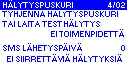 Mikäli laskurin arvo saavuttaa nollan (yhteyskatko kaukovalvontaan), aktivoituu rele 20KA1, jolloin modeemin sähkösyöttö katkeaa.