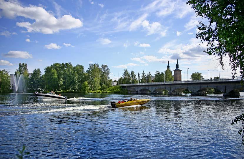 6 Vesien syleilyssä, Sastamalassa luonto on lähellä matkailijaa ja matkailija lähellä luontoa. Kokemäenjoen suurimmat järvet, Rautavesi ja Liekovesi, ympäröivät kaupungin keskustaa.