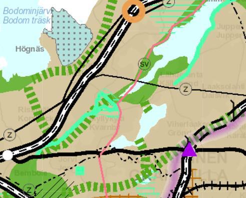 6 (19) Kuva: Ote Uudenmaan maakuntakaavojen yhdistelmästä (lähde: Uudenmaan liiton karttapalvelu 9/2017 Uudenmaan liitto ja Itä-Uudenmaan liitto,