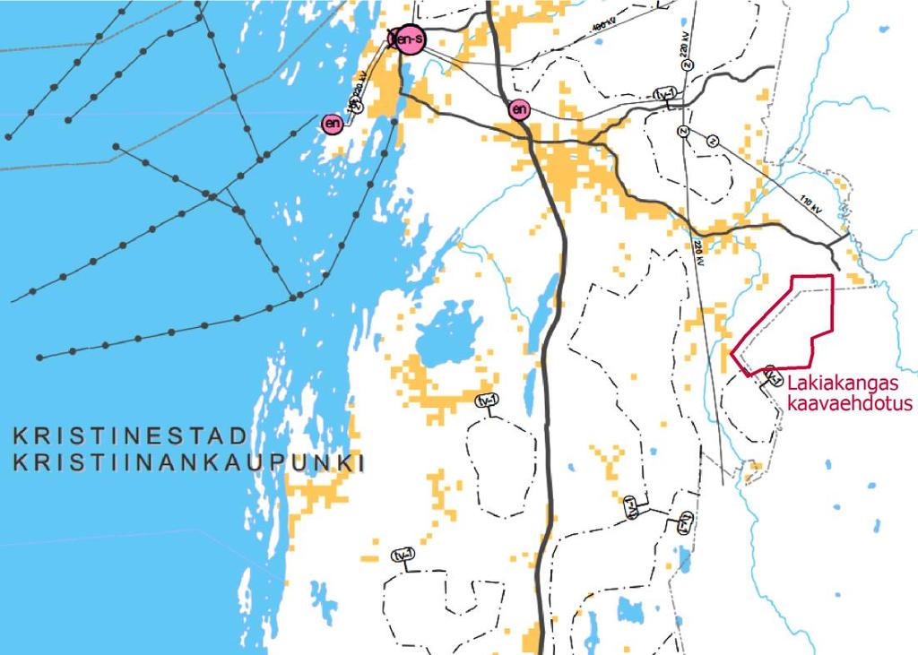 FCG SUUNNITTELU JA TEKNIIKKA OY Kaavaselostus 11 (63) Kuva 6. Vaihekaava 2,