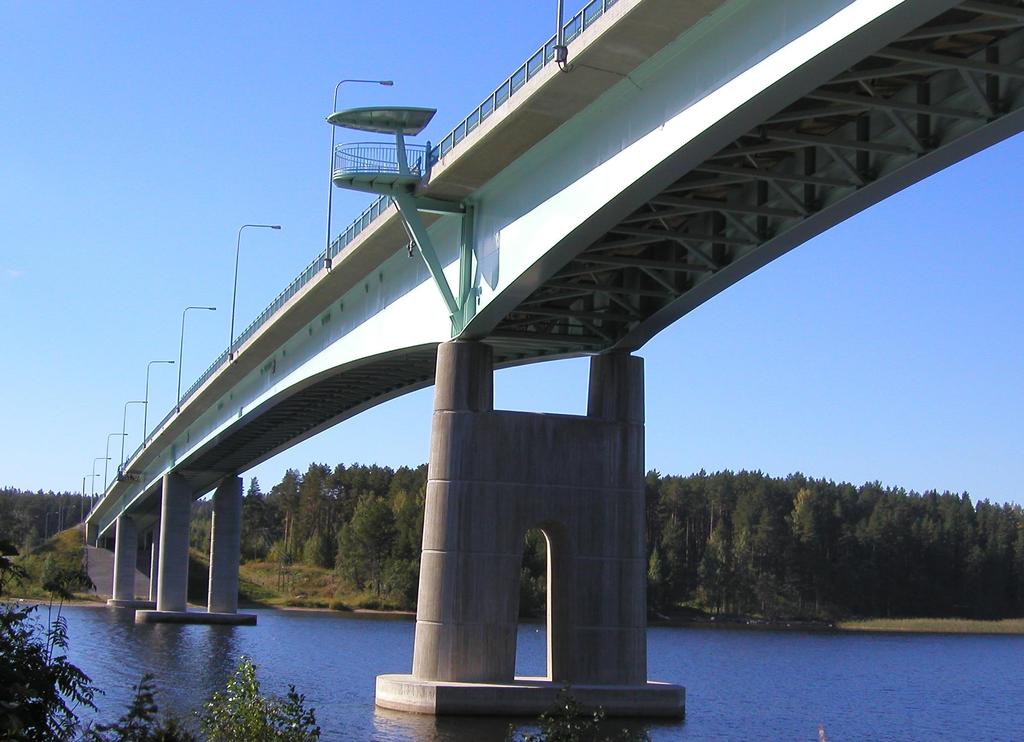 Arkkitehtien ja insinöörien yhteistyö Silta 12 Jokainen silta on tärkeä yksilö, jota käyttää sen eliniän aikana lukemattomat ihmiset Sillan käyttöikä on 100 120 vuotta, aika on