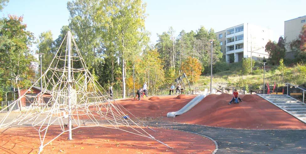 2 LEIKKIPAIKKAOHJELMA OSANA VIHERALUEOHJELMAA Espoon ensimmäinen viheralueohjelma oli laadittu vuosille 2002 2011.