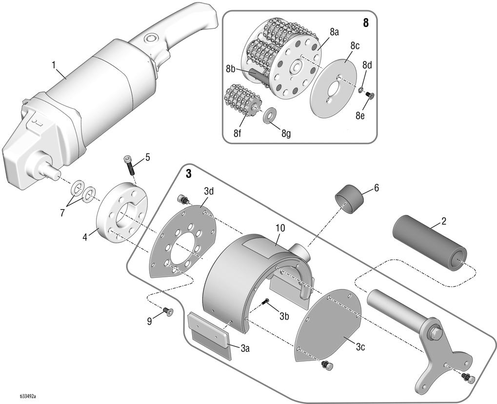 Osat - GrindLazer Standard DC21 E Osat - GrindLazer Standard DC21 E Viite Momentti 1 240-250 in-lb (27,1-28,2 N m) 2 70-80 in-lb (7,9-9,0 N m) 3 120-130 in-lb (13,6-14,7 N m) 4 10-12 in-lb (1,1-1,4 N