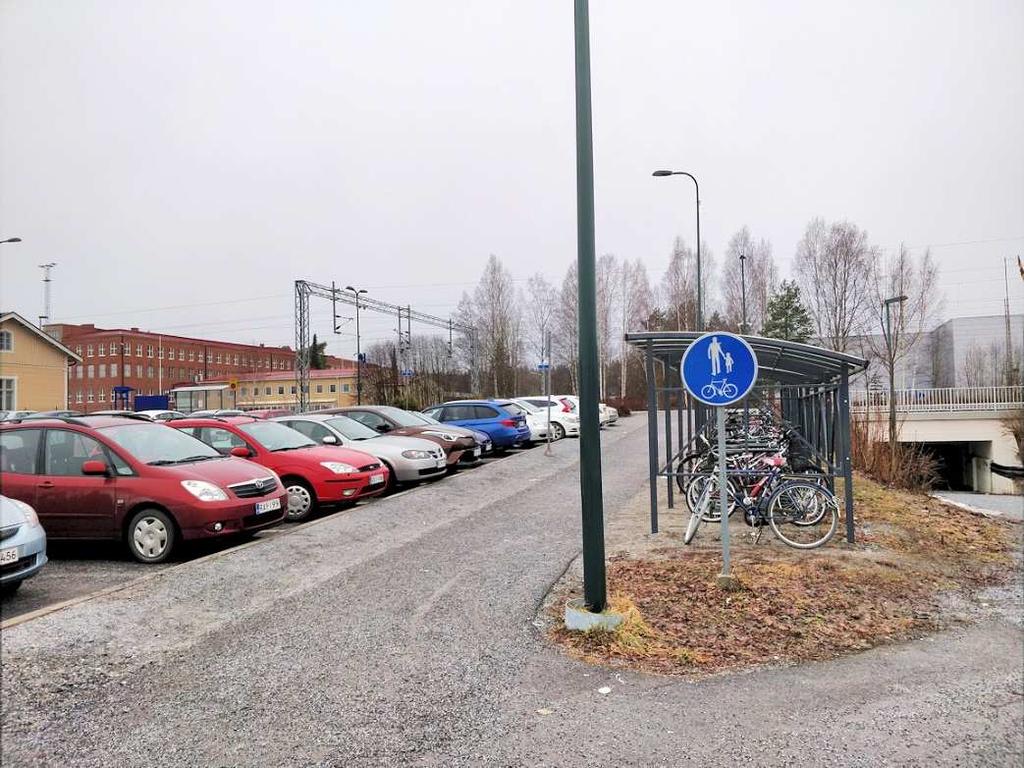 Varsinaiset liipy-alueet: Nokia, nykytila "Aseman liipy" "Makasiinin vierusta" Nokian aseman