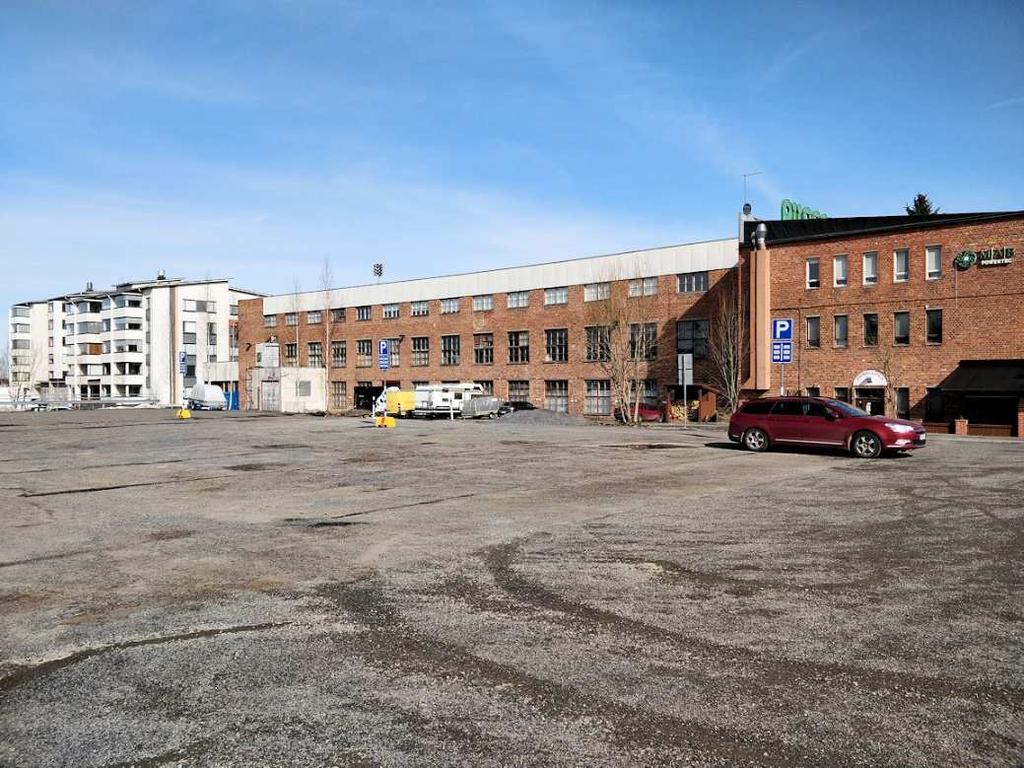 P-alueet: Lempäälä, radan itäpuoli, tilanne 04/2018 Radan itäpuolella