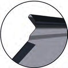 musta, tiilenpunainen Saatavana laatuluokissa PREMIUM 50 (0,6 mm) ja STANDARD 40 (0,5 mm) Progantti-tuotepaketti sivulla 8 Tuotteilla