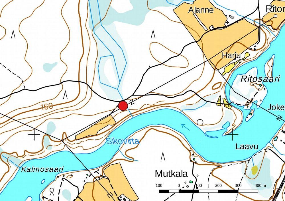 12 Sikovirta. 4. Sikovirta 2 Mj-rekisteri: Laji: Tyyppi: Tyypin tarkenne: Ajoitus yleinen: Lukumäärä: Paikkatiedot: Karttanumerot: TM35-lehtijako vanha yleislehtijako Koordinaatit: koord.