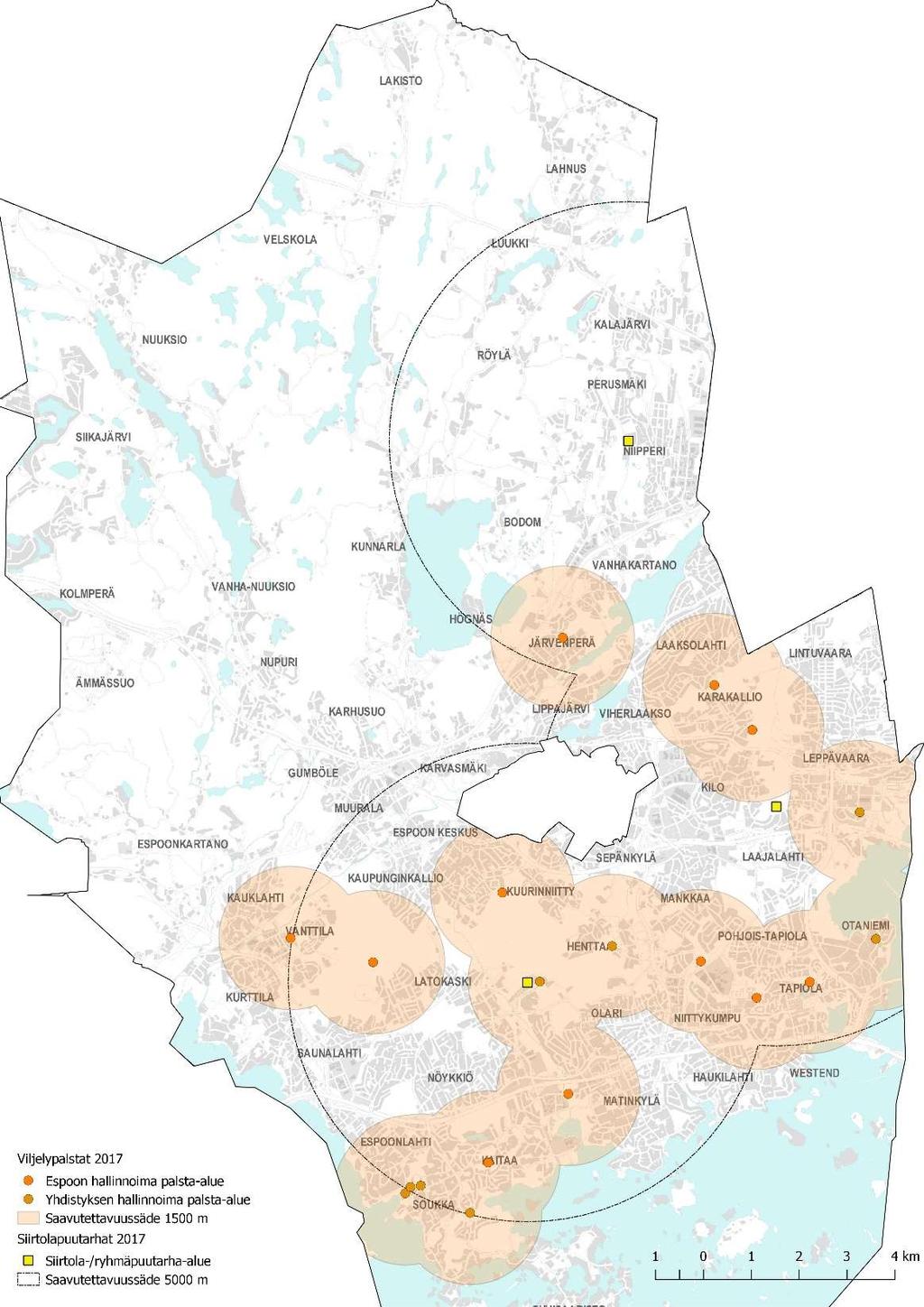 7 3 Espoon viljelypalstat / Kaupunkiviljely Espoossa Espoossa on perinteisesti yhtenä elinkeinona ollut maanviljely ja ruoantuotanto.