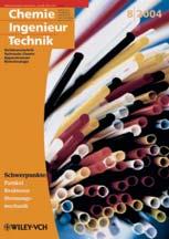 Amatore als neuer Präsident der Partnerschaft von ChemPhysChem gewählt. Chemie Ingenieur Technik 2004 wurde wieder Neuland betreten.