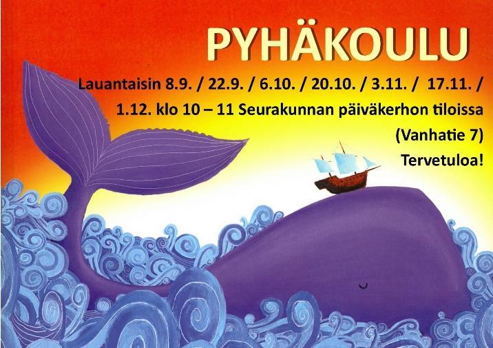 Ilmoittautumiset ja ruoka-aine rajoitukset 5.11.mennessä Anne 044 7203 706 tai Maarit 040 5325 225 Toivon sävelet soivat Ruskon kirkossa 16.4.2019.