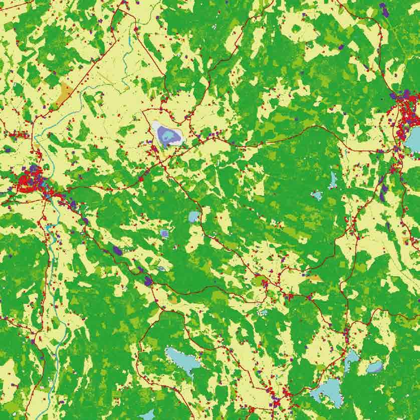 Sekametsät Harvapuustoiset alueet Sisämaan kosteikot Avosuot Järvet Tehdään tapauskohtaisesti
