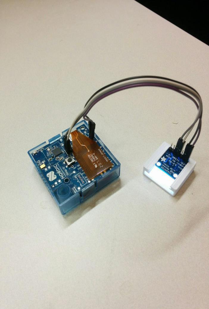 Sensor platform Nordic Thingy: nrf52 Sensors for temperature, humidity, air pressure, CO2, TVOC + separate H2S silver plate tarnish Bluetooth LE The Zephyr is a scalable real-time operating system