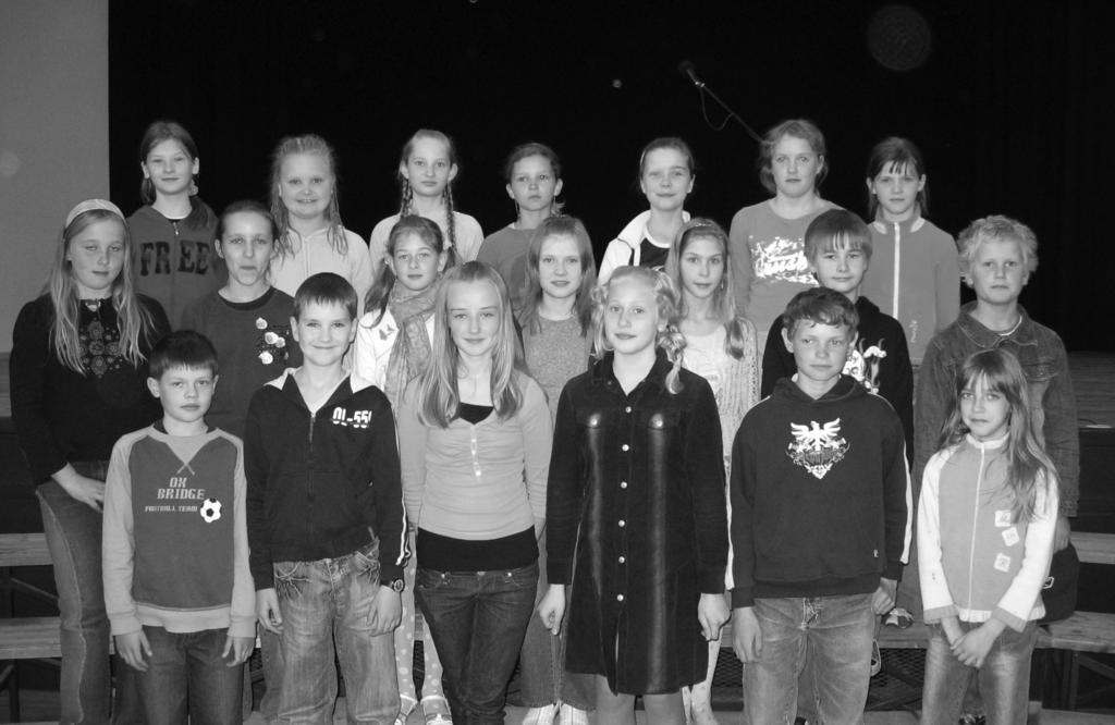 6 Meie KG, 23. mai 2007 Kooridele jagati kategooriaid 16. ja 17. mail toimusid X noorte laulupeo eelproovid, mille käigus toimus ka traditsiooniline kooride ettelaulmine.