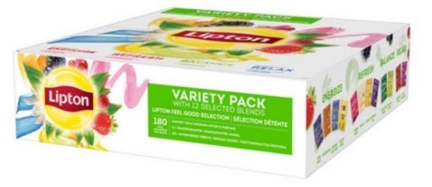 Blue fruit, earl grey, English breakfast, forest fruit, green tea, green tea citrus, green tea mint,