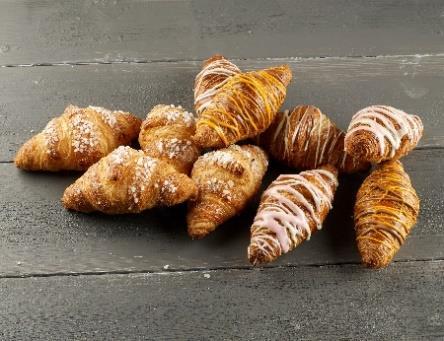LEIPOMOPAKASTEET MINICROISSANT 150 x 30 g, pakaste, paista