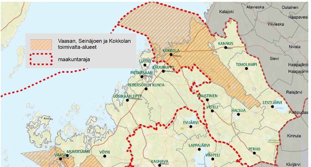 2. Nykytilan kuvaus Tämän työn suunnittelualueena on ELY-keskuksen