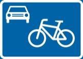 Pyöräkatu 45 Liikennemerkillä osoitetulla pyöräkadulla ajaminen, pysäyttäminen ja pysäköinti Ajettaessa ajoneuvolla liikennemerkillä osoitetulla pyöräkadulla on polkupyöräilijälle annettava esteetön