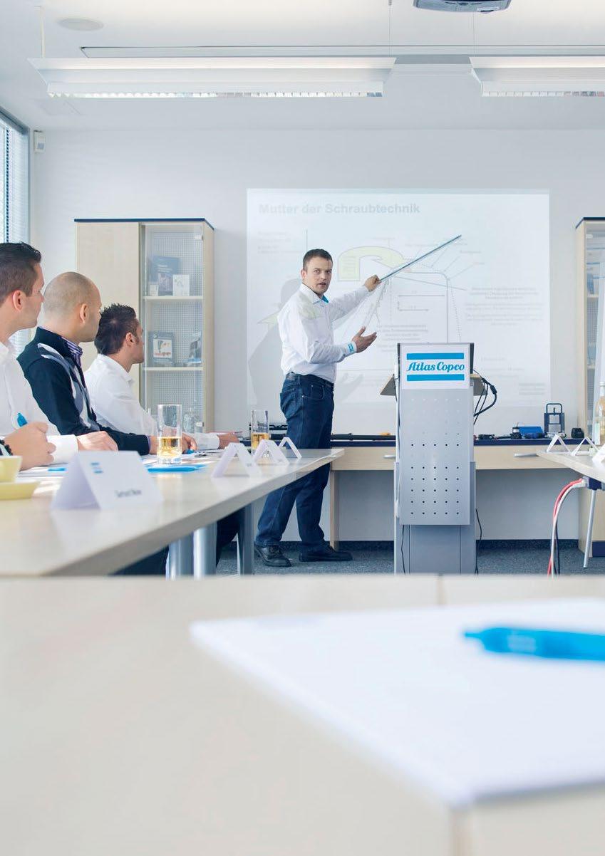 ATLAS COPCO TOOLS KOULUTTAA Atlas Copco Tools tarjoaa seuraavia valmiita koulutuspaketteja. Kysy myös yrityksellesi räätälöityjä koulutuksia!