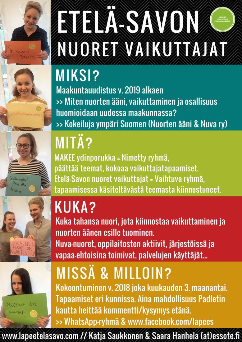 Kuinka lapset, nuoret ja perheet voivat olla mukana?