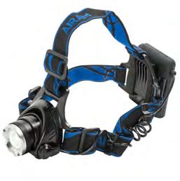 HEADLAMPS Sensor: LED headlamp with all the regular features and a motion sensor that turns on and off with the wave of a hand.