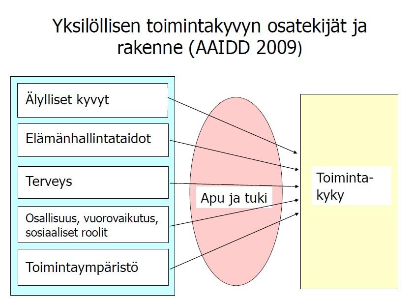 Vammaisuus Liikunta- ja ais5vammat vs.