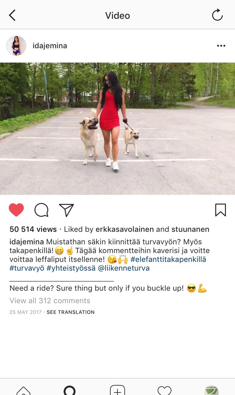 Instagram Mitä tapahtuu kulissien takana? Mitä on tulossa? Viestiä tapahtumista. Iloista, positiivista, hauskaakin.