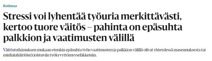 osaajia - väestön ikääntyminen lisää painetta Keskustelu väestön