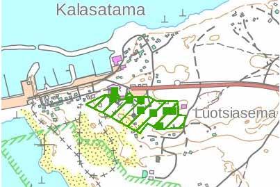 Hailuodon pysyvä asutus sijoittuu nauhamaisesti Luovontien tuntumaan, keskittyen pääosin akselille Koivukylä - Ojakylä.