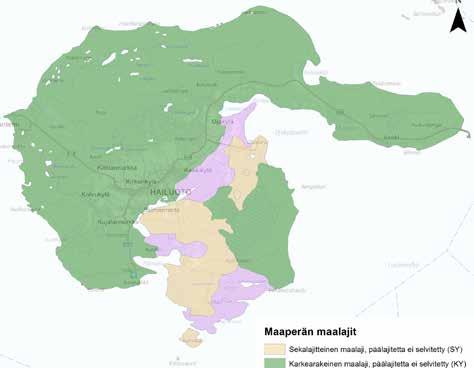 Hailuodon korkein kohta on, Hyypänmäki, on 32 metriä korkea. Saaren halki Hyypänmäeltä Marjaniemeen kulkee 15 km pitkä harjuselänne.