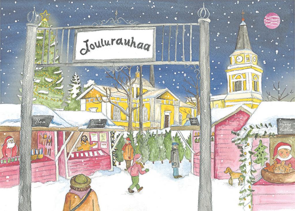 B9 Hanna Koivumäki Silta ja Nais te Pankki Tam n pere yhteistyös sä Joulutorilla 2. 22.12. Käsityökahvila ja avoimet ovet ke 14.11. klo 14 17.