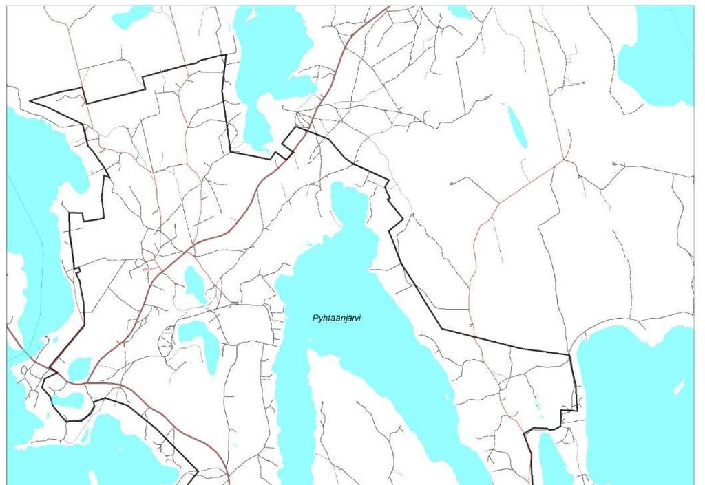 1. Maankäytön nykytila Savio-Vuonteen kyläselvitysalueeseen kuuluvat Vuonteen, Savion ja Puttolan kylät (Kuva 1).