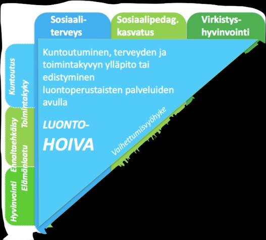 LuontoHoivan asiakastyypittely Palveluissa korostuu: Pitkäjänteinen