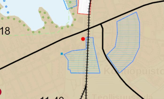 Maakuntakaavassa kaava-alueelle kohdistuvat seuraavat merkinnät: Taajamatoimintojen alue / A 11.