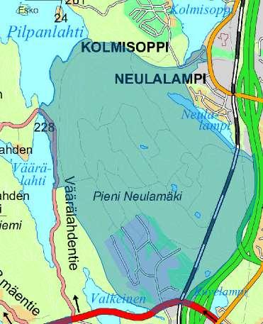66 Kuva 22. Pieni Neulamäki (Kuopion karttapalvelu 2018) Aurinkoenergian laskentaa varten käyttökelpoisen katto pinta-alan osuudeksi pohjapinta-alasta teollisuuskiinteistöissä on oletettu olevan 50 %.