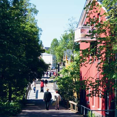 Forssan seutu. Luonto on lähellä joka puolella, myös kaupungissa, jossa vihreys ja vehreys on huomattavaa.