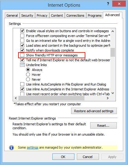 Mikäli Lisäasetuksissa ei ole valittuna Varoita, kun suojaustilaa vaihdetaan (Warn if changing between secure and not secure mode), ei käyttäjälle näytetä erillistä huomautusta siirryttäessä sivulta