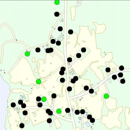 ): 9,0 10,5 km Yläkoulu (ruots.): 14,5 16,0 km Päiväkoti (suom.