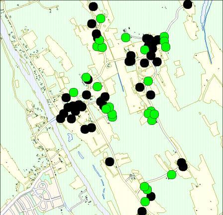 ): 0 1,5 km Yläkoulu: (suom.): 4,0 5,5 km Yläkoulu (ruots.): 4,0 5,5 km Päiväkoti (suom.): 2,5 4,0 km Päiväkoti (ruots.