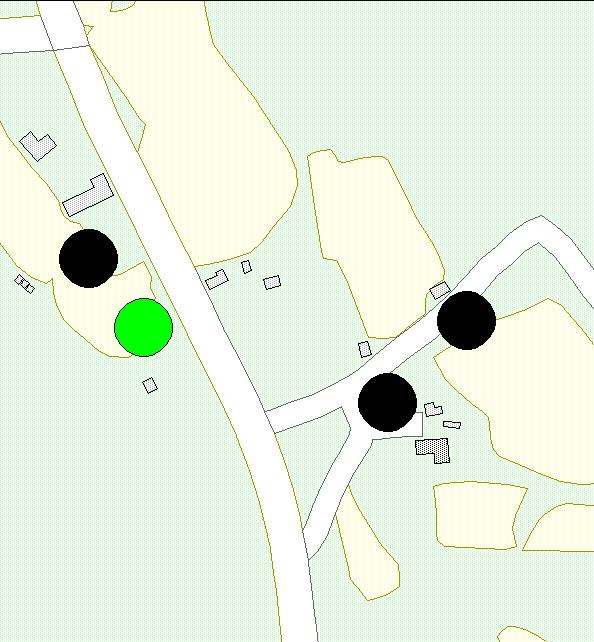 ): 11,5 km Yläkoulu: (suom.): 14,0 km Yläkoulu (ruots.): 18,0 km Päiväkoti (suom.): 7,5 km Päiväkoti (ruots.