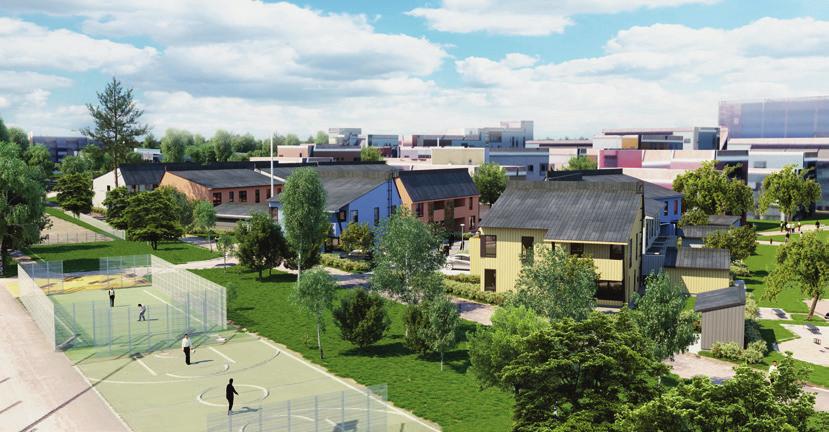 Pientaloalueen tunnelmaa keskellä uusinta Konalaa Asunto Oy Helsingin Sitruuna sijoittuu Luoteis-Helsingin viihtyisään Konalaan, missä asuntokanta koostuu lähinnä omakoti- ja pienkerrostaloista.