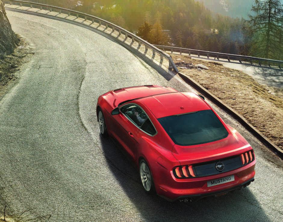 Ketterä. Mustang on aina ollut ainutlaatuinen urheiluauto, mutta nyt ajoelämys on aivan uudella tasolla.