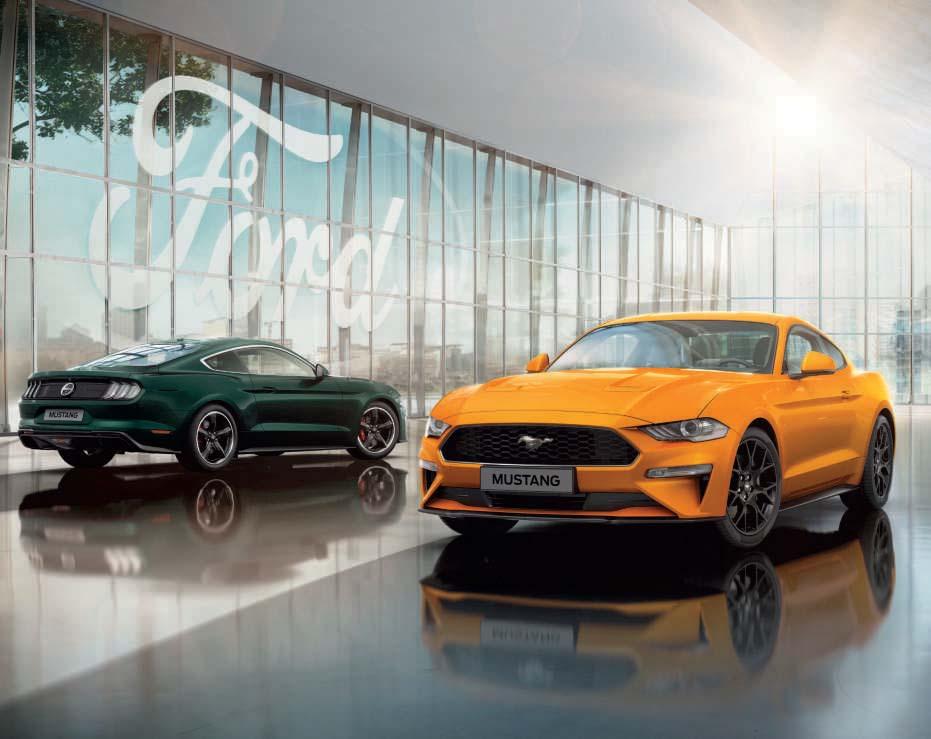 ...........................32 Luo oma Mustangisi..................... 36 Viimeistele tyyli......................... 38 Ford Performance Parts.................. 40 Tyylikkäät vanteet.