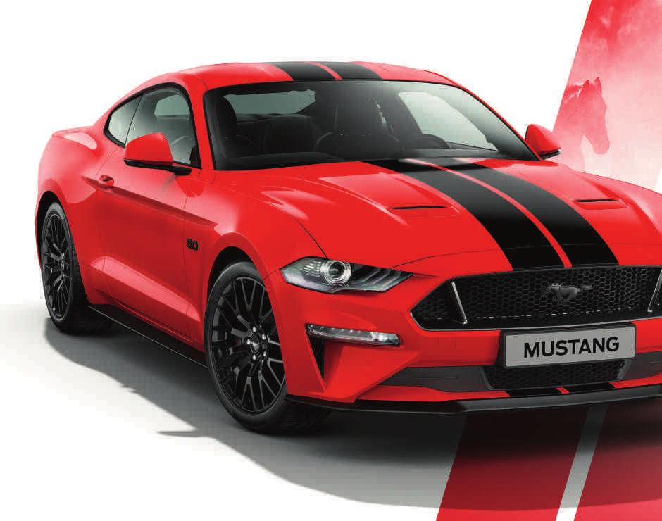 GOVILLIMPI. ILMAN KOMPROMISSEJA. Suunniteltu Mustangiasi varten. Tuunaa autosi ainutlaatuisilla Ford Performance Parts -osilla.