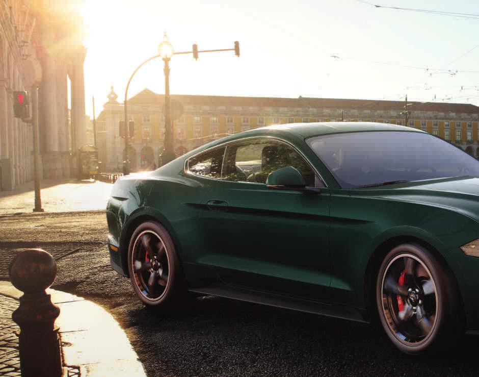 Ikoninen. Mustang BULLITT -erikoismalli Bullitt-elokuva ja elokuvahistorian jännittävin takaa-ajo ovat taatusti jääneet historiaan.