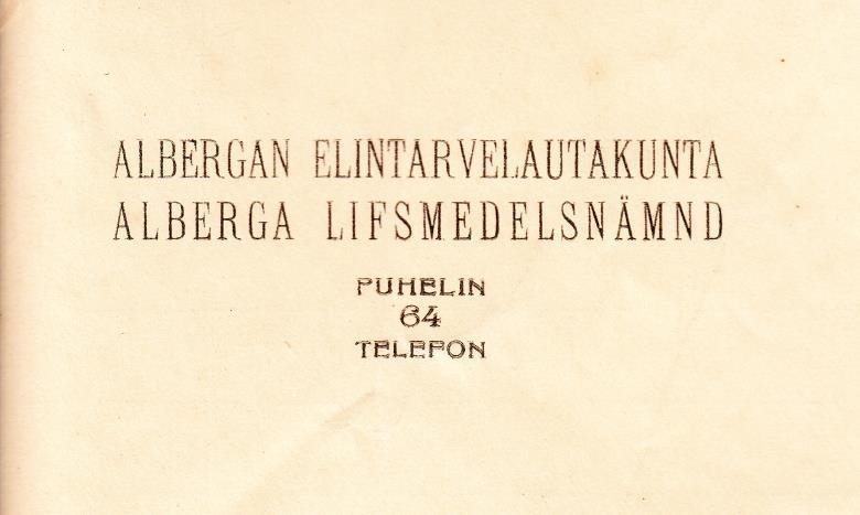 Albergan ruokapula 1916 - Espoo oli vauras maatalouspitäjä Patteritöissä yhtä paljon väkeä