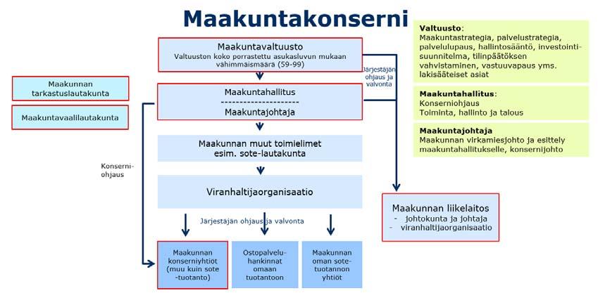 Organisaatio voidaan rakentaa myös yleisten järjestäjän toimintojen ja tehtävien mukaisesti.